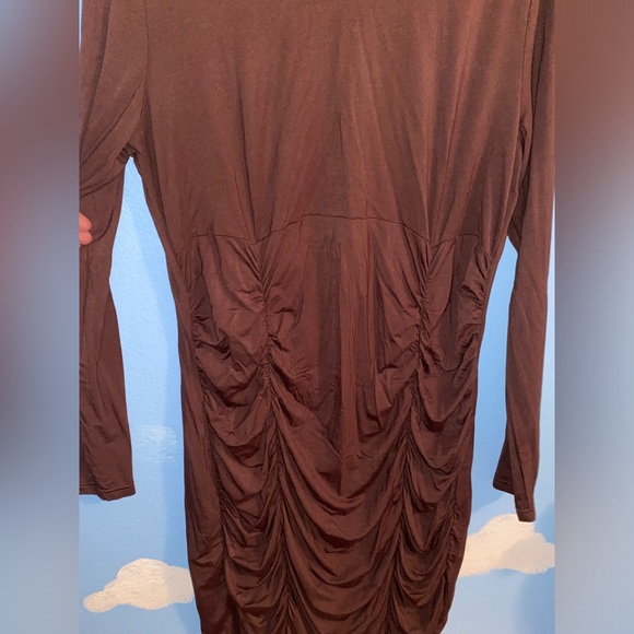 NEW - SHEIN Curve Ribbed Long Sleeve Dress - Picture 11 of 14